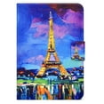 thumbnail image 2 of Allytechgroup iPad mini 4 5 Case, iPad mini 1 2 3 Case, PU Leather Flip Folio Stand Shockproof Auto Sleep Wake Multi Angle Stand Protective Case for Apple iPad mini 1 2 3 4 5, Eiffel Tower, 2 of 8