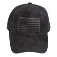 thumbnail image 2 of Top Headwear USA Double Patch Tapa de béisbol ajustable - Honeycomb Black TOP HEADWEAR Gorra de béisbol, 2 of 2