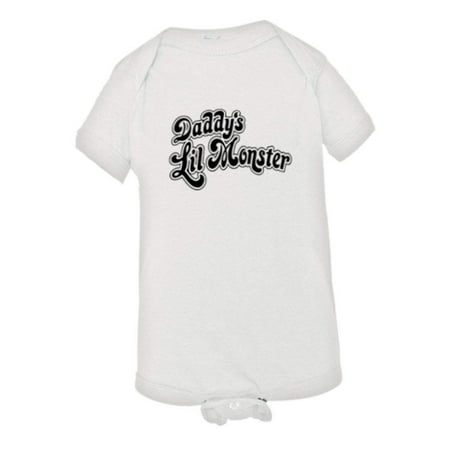 

PleaseMeTees™ Baby Harley Quinn Daddys Little LIL Monster Suicide Onsie