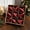 Red, variant on Christmas Ball Ornaments Flocked 8cm Velvet Christmas Tree Decorations Plastic Hanging Baubles Matte Holiday Ornament Window Display Party Decor Winter Home Decoration