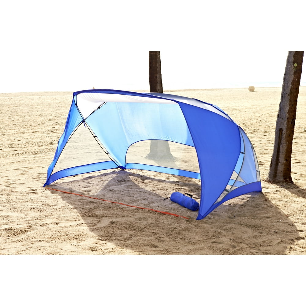 Portable Sun Shade Beach Tent, Sport Events, Travel 9' x 6' Walmart