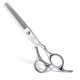 thumbnail image 1 of Tijeras de entresacar para el cabello, de acero inoxidable 440C con mango ergonómico para peluquería profesional y cuidado de mascotas., 1 of 5