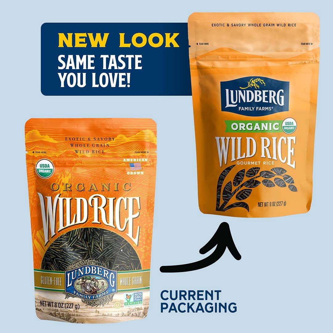 Lundberg Family Farms, Organic Wild Rice, 25 lb Bag