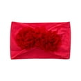 thumbnail image 2 of Bandeau pour Bébé Fille Tout-Petit Nœud Bandeau Extensible Turban Fleur, 2 of 5