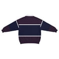 thumbnail image 4 of CCRFTGI Polo Shirts for Men Waffle Casual Long Sleeve Shirt Golf Lapel Button Collared Shirts Stylish Spring Fall Summer Outfits Purple XL, 4 of 5
