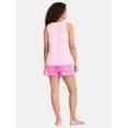 thumbnail image 2 of Hello Kitty Women's Tank Top and Shorts Pajama Set, 2-Piece, Sizes XS-3X, 2 of 3