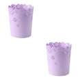 thumbnail image 1 of Wweixi Durable Trash Bin With Anti Slide Bottom Reliable And Convenient Prevents purple large size 2Set, 1 of 6