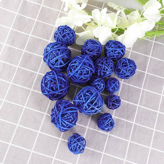 Zcyifa blue decor 30pcs Decorative Balls Centerpiece Bowls Filler Home Wedding Christmas Decor