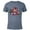 Navy Heather, variant on Disney and Pixar’s Toy Story Lotso Strawberry Fest - Short Sleeve Blended T-Shirt for Adults - Customized-Black