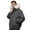 Grey, variant on Winter Jacket With Collar Thickened Warm Outerwear For Extreme Cold Weather Casual Insulated Coat For Outdoor Activities Durable And Windproof