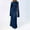 Blue, variant on Elegant Women's Formal Dress For Daily Wear And Parties Round Neck Long Sleeve Solid Color Basic Style Versatile Outfit For Spring Summer And Fall Seasons Womens And Dress Winter Formal Wear for Women