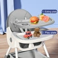 Queroig 5 in 1 Baby High Chair Portable Dining Chair with Adjustable