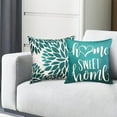 thumbnail image 5 of Decorative Throw Pillow Covers Set of 4 Blue Pillow Covers 18x18 inch Throw Pillow Cases Linen Square Pillow Case,Farmhouse Outdoor Modern Boho Pillow Covers for Couch Sofa Living Room, 5 of 10