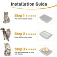 thumbnail image 4 of Drawstring Litter Liner Bags Compatible with Automatic Cat Litter Boxes 100 Count Tear Resistant Waste Drawer Liners, 4 of 4