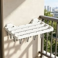thumbnail image 4 of Hidden Foldable Wall Mount Clothes Drying Rack, Retractable Collapsible Laundry Hanging Drying Shelf, Space Saving Laundry Rack, Fold In Clothes Organizer, Punch-Free Drying Holder, 4 of 7