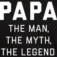 thumbnail image 3 of CafePress - Papa: The Man The Myth The Legend Dark T Shirt - Men's Classic Graphic Cotton T-Shirt, 3 of 4