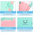 thumbnail image 7 of JINGBAO 4 pack Accordion File Organizer, Letter Size, 5 Pocket Expanding File Folder, Cute File Folder with Labels, Portable File Organizer for School Office Supplies, 7 of 7