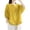 Yellow, variant on Women Summer Tops Casual Women Loose Sleeve Neck Blouse Round Shirt Short Summer Top Solid Women's Blouse Ladies Size Large Tops Womens plus And Blouses Laced Sleeves Long Shirt T Tunics Yellow XL