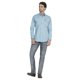 thumbnail image 4 of Camisa Vaquera Hombre Wrangler Regular Fit Manga Larga 961 blanco M, 4 of 5