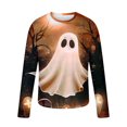 thumbnail image 4 of XFYSSS Casual Fashion Halloween Men's Printed Long Sleeved Top Long Sleeve Round-Neck Blouses & Shirts Men Polyester Top, 4 of 5
