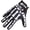 #1 Black - Full Finger - Skeleton Pattern, variant on Skeleton Gloves Adjustable Lightweight Racing Skull Sports Work Bone Gloves Anti-Slip Breathable for Men & Women Motorcycle, Cycling, Biking, Workout #1 Green - Full Finger - Skeleton Pattern,Small