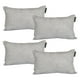 thumbnail image 1 of Cojin Riñonera Decorativa Rectangular Set de 4 Manhattan Gris, 1 of 4
