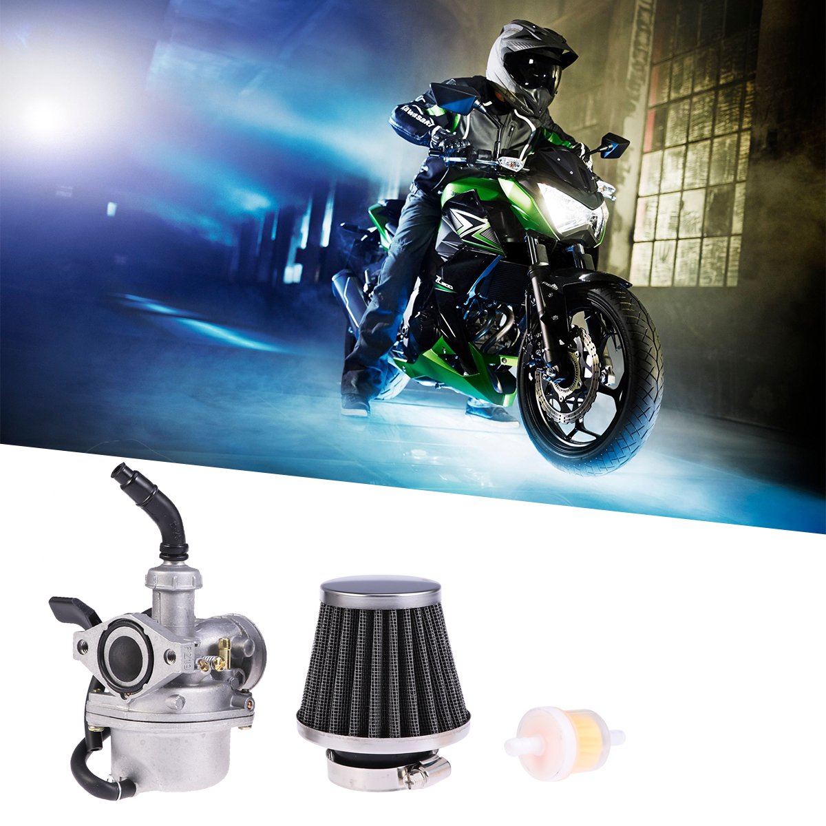 GOOFIT PZ16 Carburetor For 50cc 70cc 90cc 110cc Chinese ATV & Dirt Bike