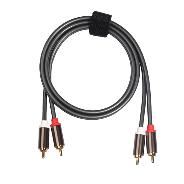 Cable 2 2 RCA 3 piezas 6 Pies 10 Pies 16 Pies 32 Pies Audio Estéreo DVD 1m Hugo Cable de audio RCA macho a macho