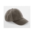 thumbnail image 2 of Beechfield Casquette Vintage à Profil Bas Aspect Denim, 2 of 2
