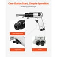 thumbnail image 3 of KFFKFF Pneumatic Air Hammer, 4500 BPM with 1.57-inch Stroke & 4 Chisels, Compact and Lightweight Air Chisel Tool for Cutting, Punching, and Scraping, 3 of 9