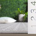 thumbnail image 6 of SAFAVIEH Terrace Yadira Geometric Indoor/Outdoor Area Rug, Grey/Ivory, 8' x 10', 6 of 16