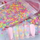 thumbnail image 4 of 3 unidades de purpurina fluorescente en forma de corazón para uñas, pegamento, relleno, decoración, lentejuelas para uñas (DIY), 4 of 8
