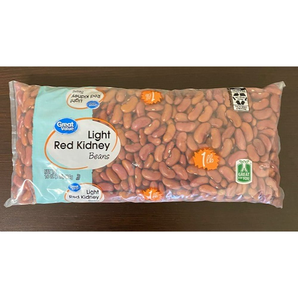 Great Value Light Red Kidney Beans 1 LB
