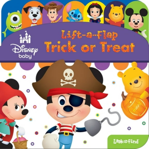 PHOENIX INTL: Disney Baby: Trick or Treat Lift-A-Flap Look and Find (Board Book)