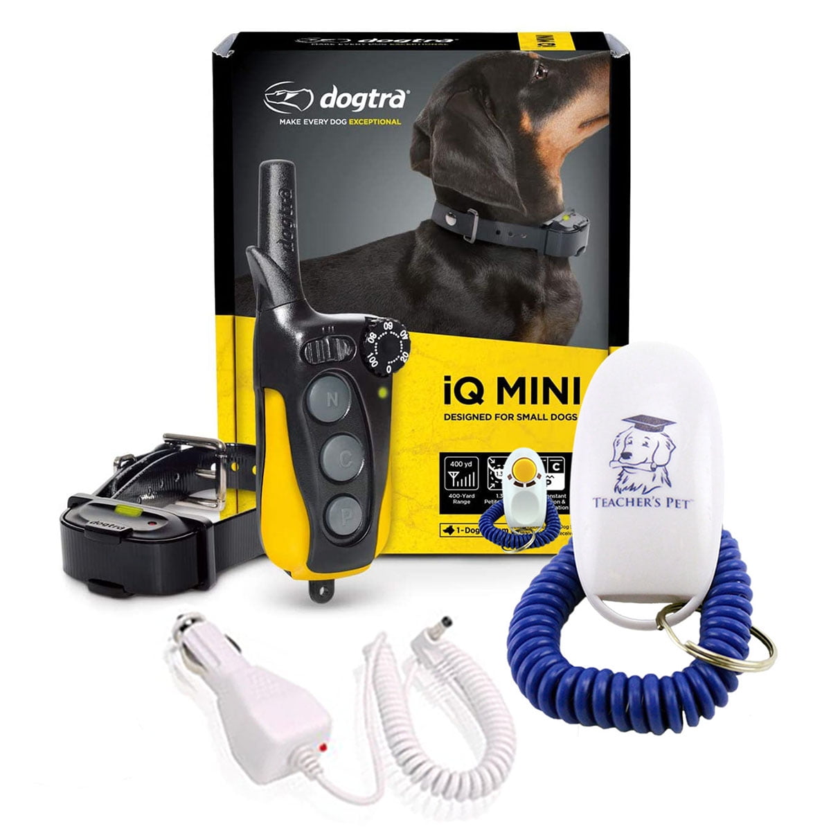 Dogtra iQ Mini Remote Dog Training System 400 Yard Range Rechargeable