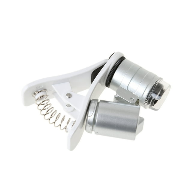 MERIGLARE Objectif Microscope Universel 60X pour Cellulaire Optique LED Télescope Caméra