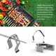 thumbnail image 5 of Monstrate 6 uds Rvs parrilla Clip Vlees termómetro sonda Clip Houder Omgevingstemperatuur Lezingen barbacoa horno parrilla Clip Jardín y Patio, 5 of 6