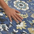 thumbnail image 3 of Addison Rugs Mayfield Premium Machine Washable Traditional Global Navy Rectangle Rug, 8' x 10', 3 of 8