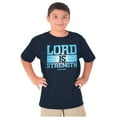thumbnail image 5 of Christian Faith Lord is Strength Crewneck T Shirts Boy Girl Teen Brisco Brands XS, 5 of 6