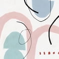 thumbnail image 2 of PI Studio  12x12 White Modern Wood Framed Museum Art Print Titled - Elasticity I Blush Version, 2 of 4