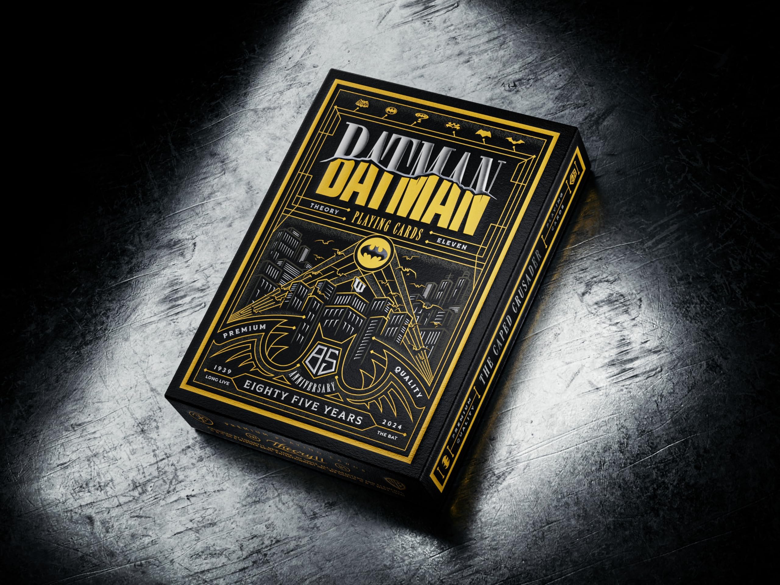 Theory11 Batman 85th Anniversary Premium Playing Cards photo 2