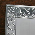 thumbnail image 2 of 4pc Galvanized Tin Ceiling Tile Set - for Rustic and Vintage Decor - Factory Direct Craft, 2 of 5