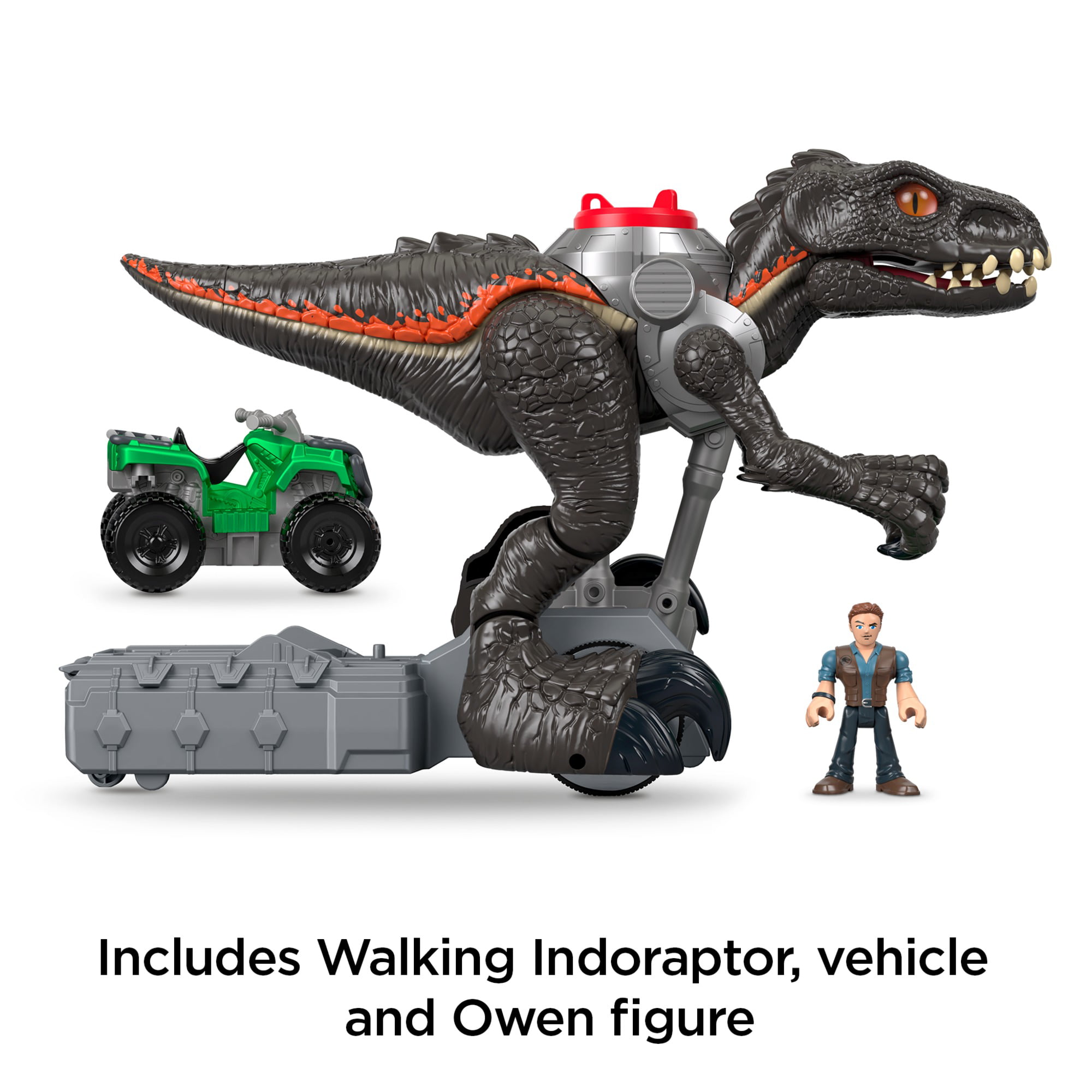 imaginext walking indoraptor walmart