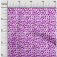 thumbnail image 1 of oneOone Cotton Silk Magenta Fabric Watercolor Floral Sewing Craft Projects Fabric Prints By Yard 42 Inch Wide, 1 of 4