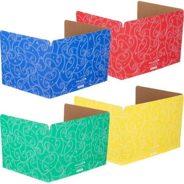 Standard Privacy Shields - Set of 12 - 4 Group Colors - Star & Swirl - Matte