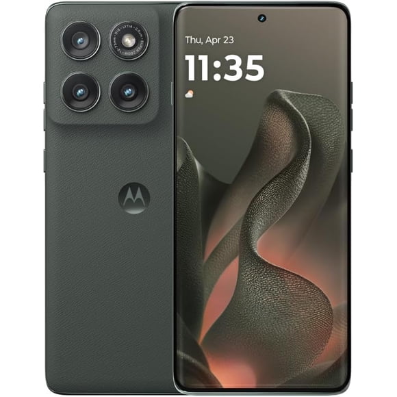 Restored Motorola Moto Edge 2025 256GB Deep Forest Unlocked Smartphone 6.7 inch OLED 144Hz 5G - Refurbished Fair