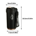 thumbnail image 3 of Vintage Insulated Coffee Mug, 316 Food Grade Stainless Steel Smart Lined Sport Cup, 12-Hour Hot & 24-Hour Cold Leak-Proof Travel Mug with Handle, 3 of 6