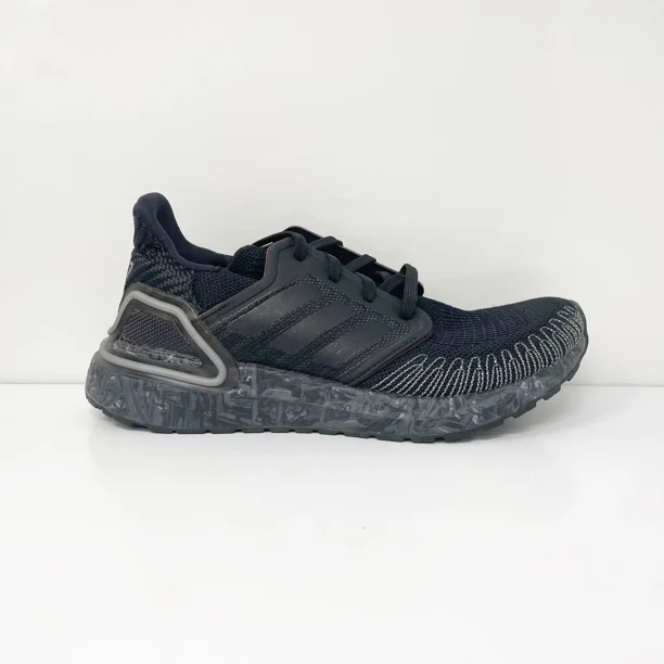Adi - das Mens UltraBoost 20 FY0646 Black Running Shoes Sneakers Size 5.5