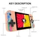 thumbnail image 4 of Consola de juegos Pantalla de 3,5 pulgadas Reproductor de juegos portátil Carga USB (rosa individual) Likrtyny Para estrenar, 4 of 9