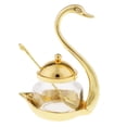 thumbnail image 2 of 1 Psc Botella de Especias de Cocina Botella de de Especias de Cisne Oro Hugo Botella de especias de cocina, 2 of 10